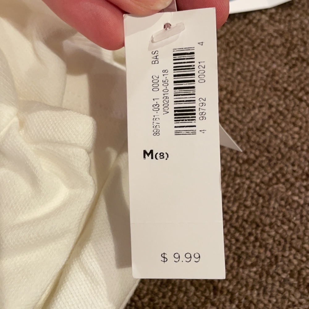 Girls shirt sleeves white polo shirt! - Picture 6 of 6